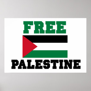 Affiche Libre la Palestine