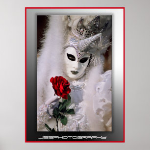 Affiche licorne de carnaval