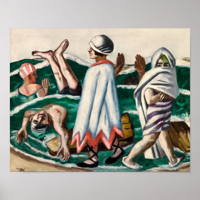 Affiche Lido | Max Beckmann | (Devant)