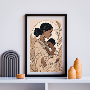 Affiche Lien sacré de la maternité