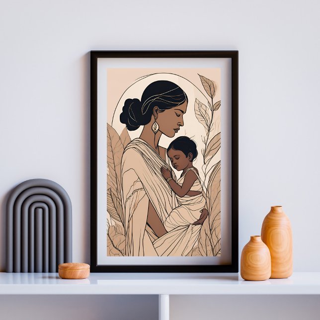 Affiche Lien sacré de la maternité (Créateur téléchargé)