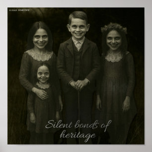 Affiche Lien silencieux du patrimoine