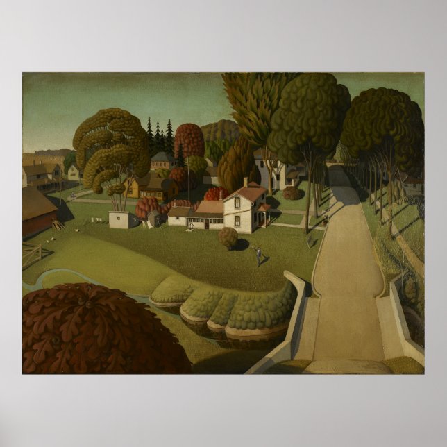 Affiche Lieu de naissance d'Herbert Hoover (Devant)