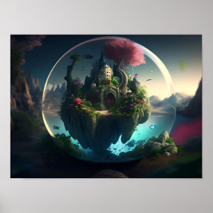 Affiche Lieu paisible, Pays des merveilles Poater / Wall A