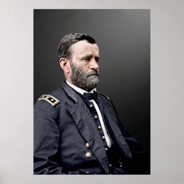 Affiche Lieutenant-général Ulysses S. GRANT (Devant)