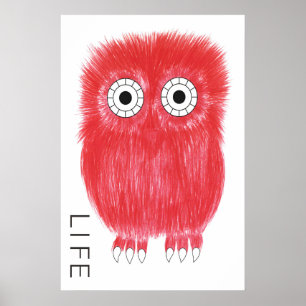 Affiche LIFE  Impression d'art mat. Artiste japona
