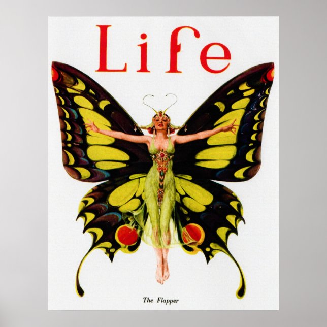 Affiche Life Magazine - The Flapper (Devant)