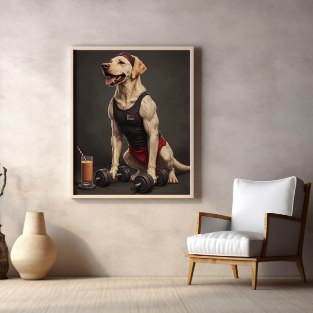 Affiche Lift, Fetch, Repeat: Gym Bro Goals (Créateur téléchargé)