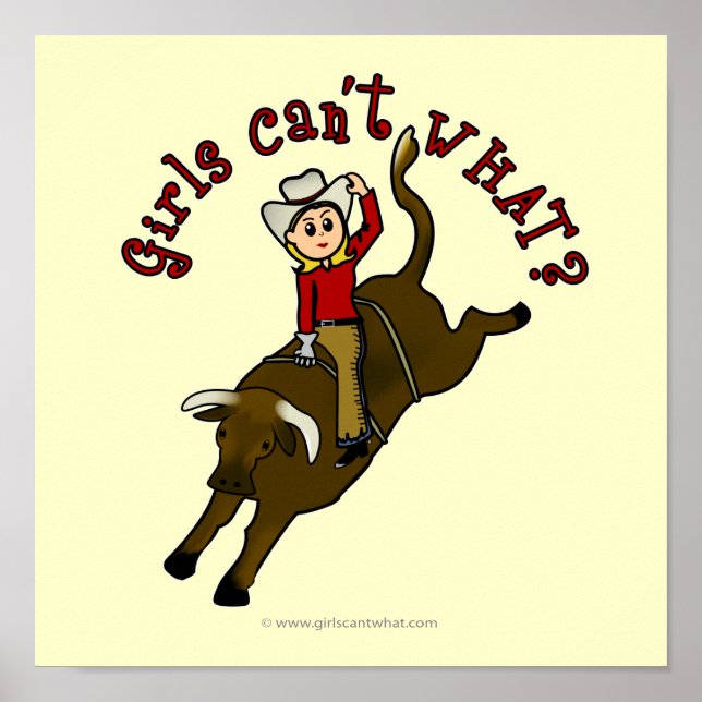 Affiche Light Bull Rider (Devant)