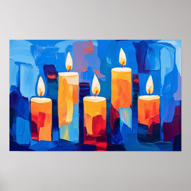 Affiche Light for Peace and Justice (Devant)