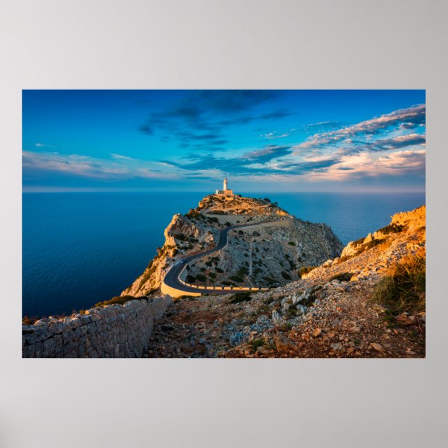 Affiche Lighthouses | Balearic Islands, Spain (Devant)