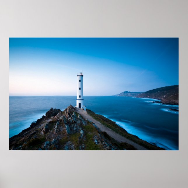 Affiche Lighthouses | Cabo Home Lighthouse Cangas Spain (Devant)