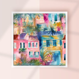 Affiche Ligne arc-en-ciel