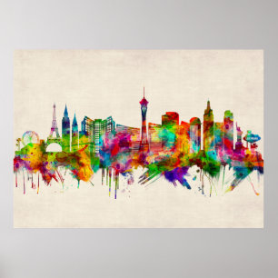 Affiche Ligne d'atterrissage de Las Vegas