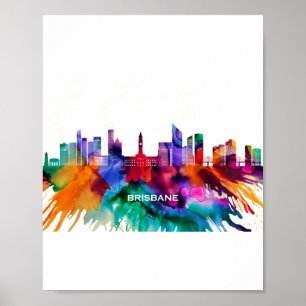 Affiche Ligne de Brisbane