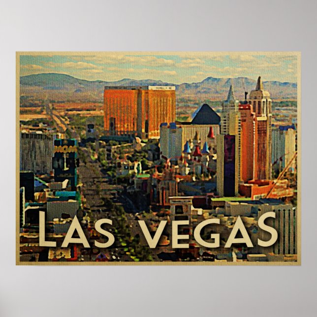 Affiche Ligne de Las Vegas (Devant)