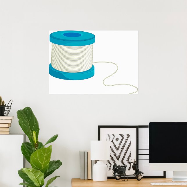 Affiche Ligne de pêche (Créateur téléchargé)