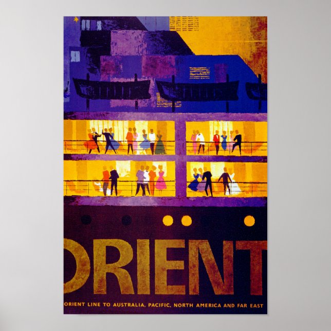 Affiche Ligne d'orientation ~ Partie sur le pont (Devant)