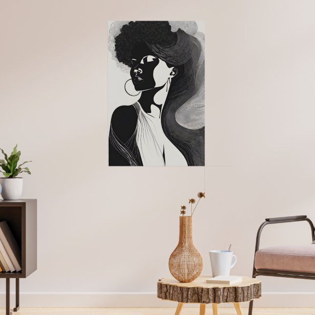 Affiche Ligne féminine (Salon 3)