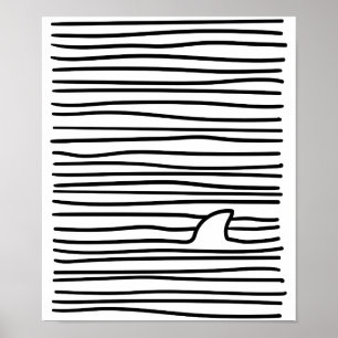 Affiche Ligne minimale Dessin simple unique cadeau fin req