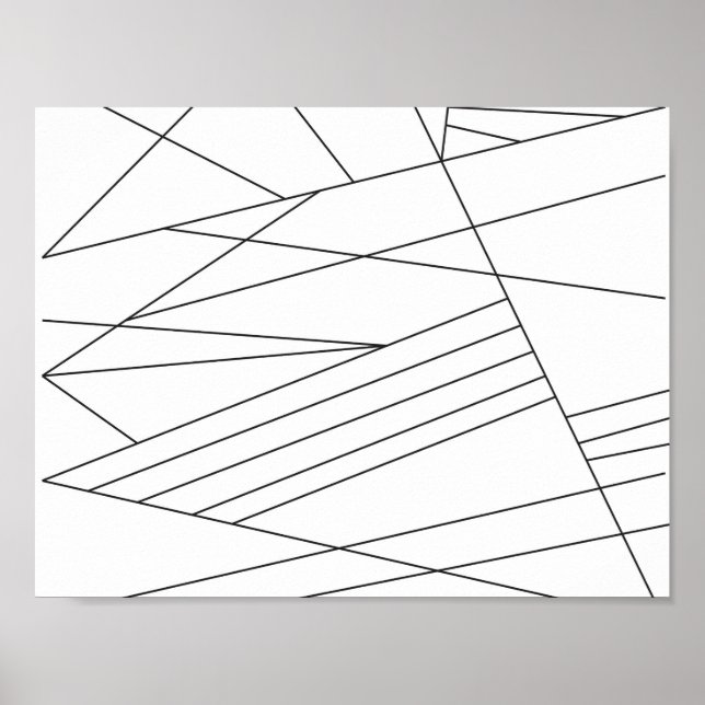 Affiche Lignes (Devant)