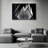 Lignes Abstraites Modernes Architecture 3D