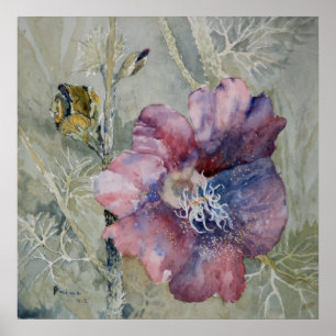 Affiche Lignes de confluence Hollyhock