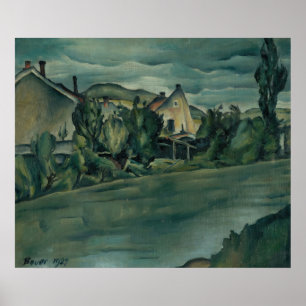 Affiche lignes de knahanov (1927) Konstantin Bauer