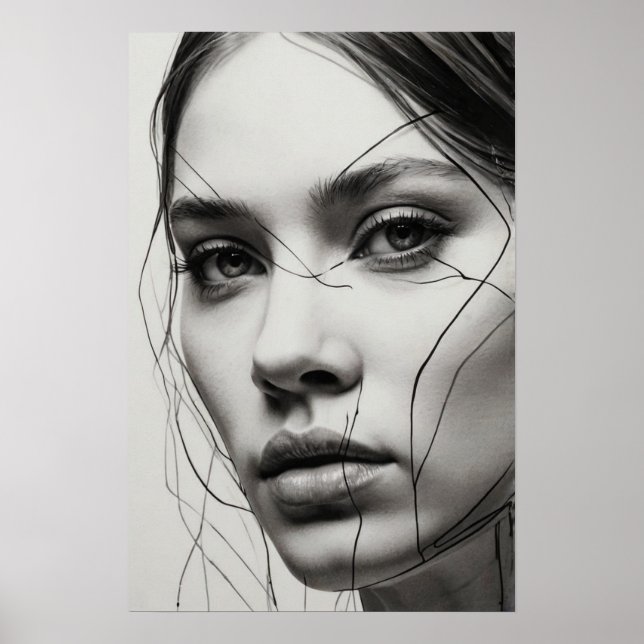 Affiche Lignes de pensée (Devant)