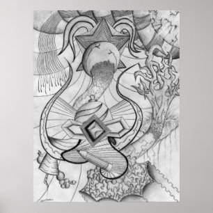 Affiche Lignes en mouvement