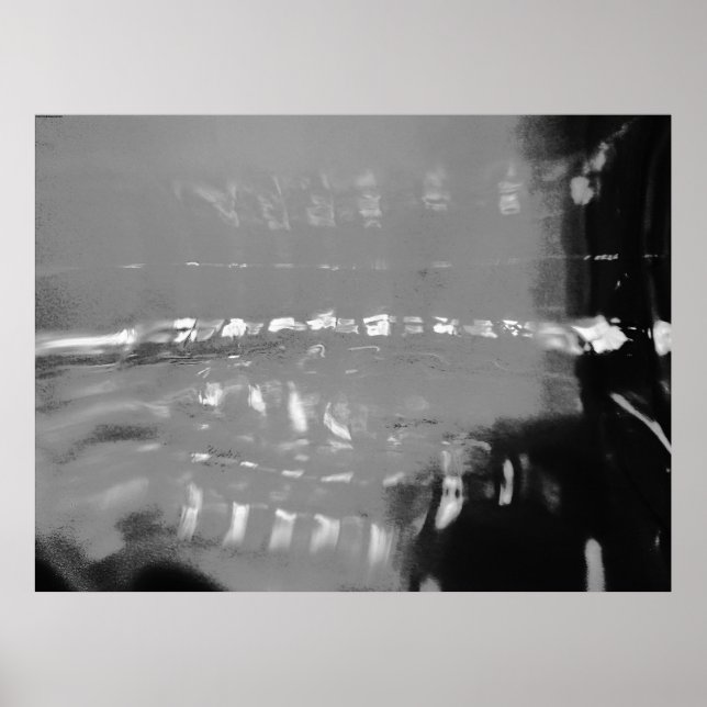 Affiche Lignes lumineuses, (Devant)