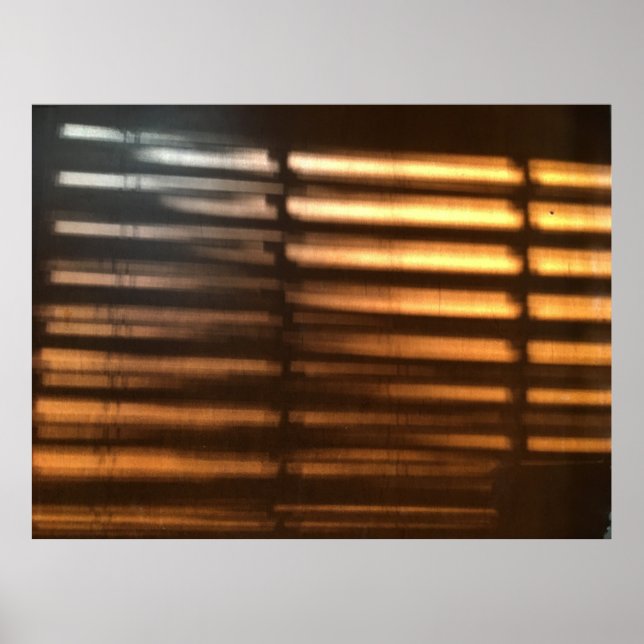 Affiche Lignes lumineuses, (Devant)