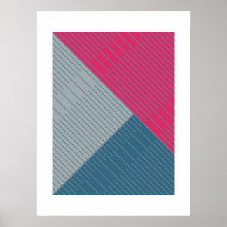 Affiche Lignes simples et élégantes 2