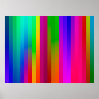 Affiche lignes verticales parallèles simples arrière - pla