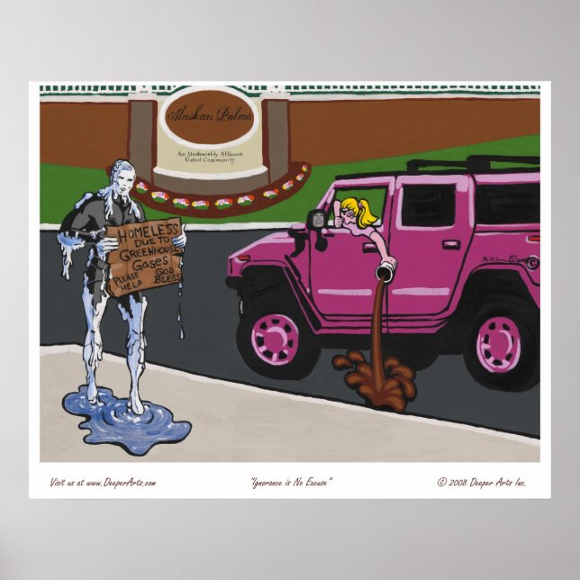 Affiche L'Ignorance N'Est Pas Une Excuse (Devant)