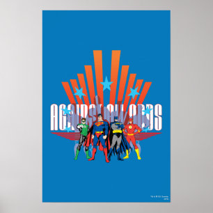 Affiche Ligue de Justice "Contre Toutes Les Odeurs"