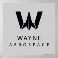 Ligue de Justice | Logo Wayne Aerospace