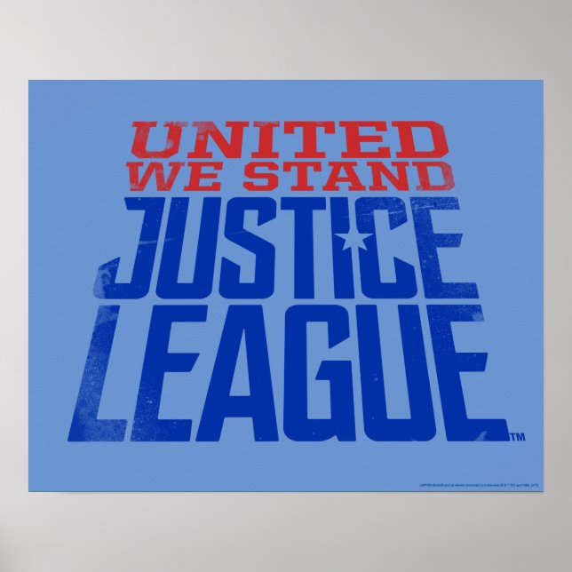 Affiche Ligue de Justice | United We Stand Graphic (Devant)