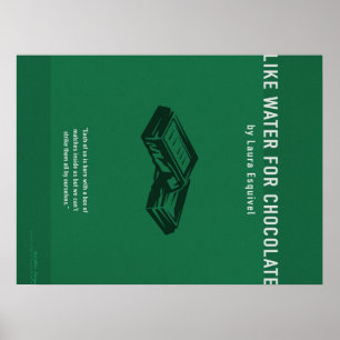 Affiche Like Water For Chocolate,Cute Chocolate Lover Gift