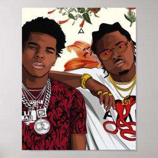 Affiche LIL BABY x GUNNA