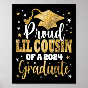 Affiche Lil Cousin D'Un Diplômé De 2024 Cl Graduate Senior
