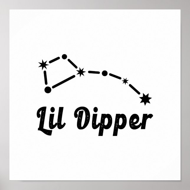 Affiche Lil Dipper Constellation Ursa Mineure (Devant)