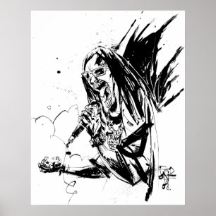 Affiche Lil Jon "collaboration par JIM Mahfood et Lil Jon