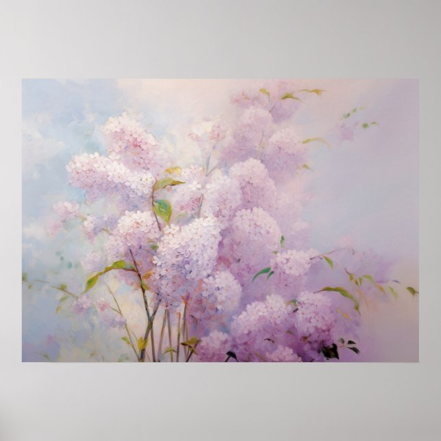 Affiche Lilac pourpre (Devant)