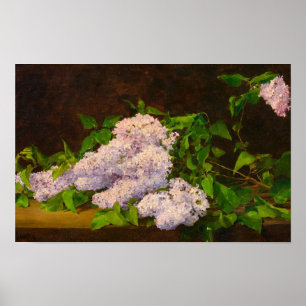 Affiche Lilac Spray, 1890 par Albert Anker