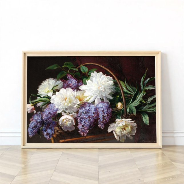 Affiche Lilas et pivoines  (Créateur téléchargé)