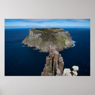 Affiche L'île de Tasman depuis la lame, Tasmanie