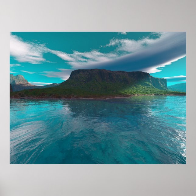 Affiche L'île des Ombres (Devant)