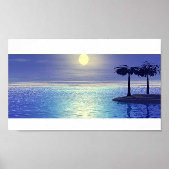 Affiche L'île tropicale (Devant)