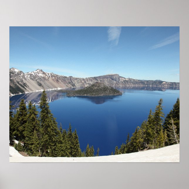 Affiche L'île Wizard sur le lac Crater (Devant)